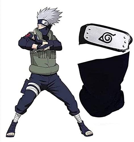 BOBORO 2Pcs Anime Cosplay Accessori, Maschera