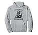 Somebody's Feral Baseball Mom Funny Sports Mom Raccoon Pullover Hoodie