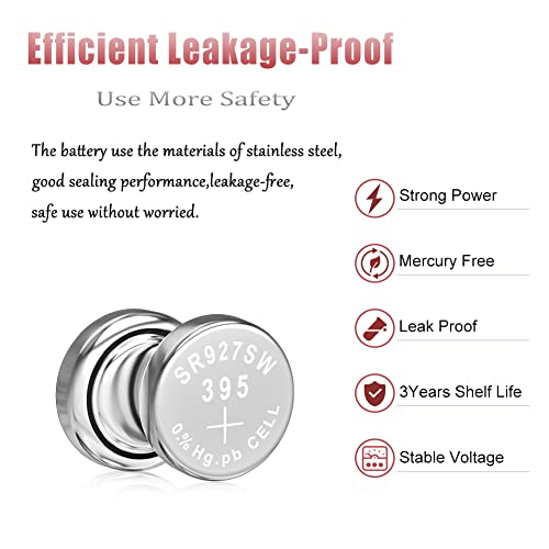 Beidongli Sr927Sw 1.5V Button Battery 395 Ag7 For Watch And Cell Battery Pack Of 20【3-Year Warranty】 #TOP3