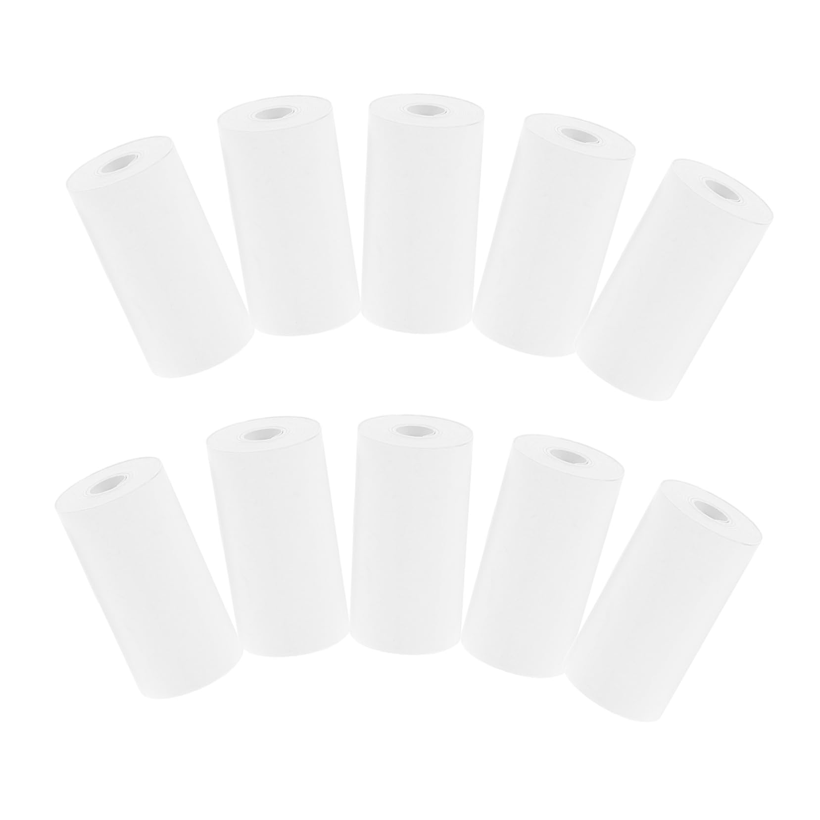 TEHAUX 57x30mm Thermal Receipt Paper Rolls 10 Pack Heat Paper for Cash Register Waterproof Thermal Paper for Scales Retail Use