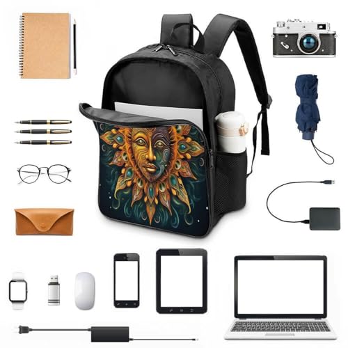 Mochila estudiante universidad adolescentes mochila escuela viajar y cámping impermeable 40cm 4