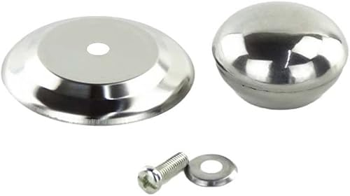 DOITOOL 4 piezas de acero inoxidable para tapa de olla de repuesto universal tapa de sartén perilla manija cubierta de olla para suministros de