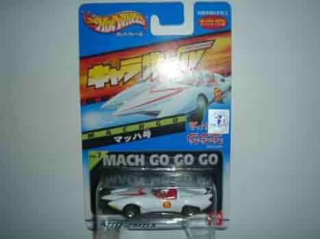 ミニカー Hot Wheels 2001 Mach Go Go Go ! BANDAI 2001 Hot Wheels Japan Charawheels Speed Racer Mach 5