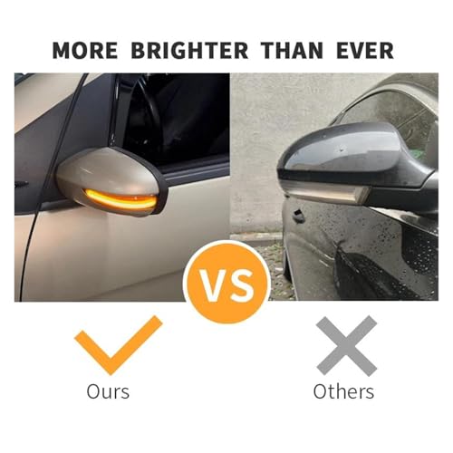 Clignotant dynamique LED répétiteur rétroviseur Ford Fiesta 2008-2017 B-Max - 5
