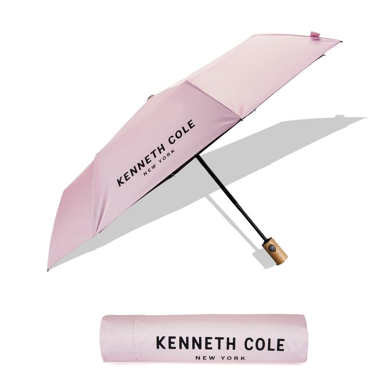 New York Folding Umbrella for Men & Women, Auto Open & Close, Lightweight Compact Design, Water Resistant Canopy, Portable Travel for Rain & Sun - KCMUM002-image-30