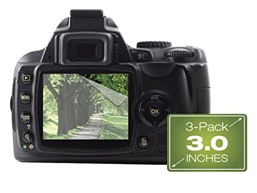 Protector de pantalla para cámara Monoprice de 3 pulgadas con triple capa antiarañazos