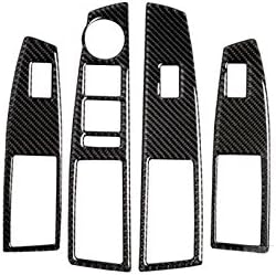 Eppar® New Carbon Fiber Window Control Cover 4PCS for Chevrolet Cruze 2009-2015