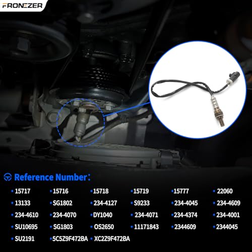 Sensor de Oxígeno 4 Pzs Upstream Downstream Compatibles Ford y Más miniatura 3