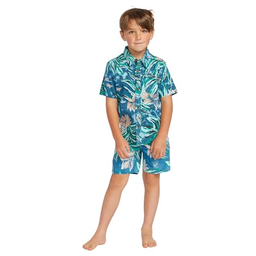 Volcom Boys' Mod Polydactal Boardshort Trunk (Big Little Sizes)3