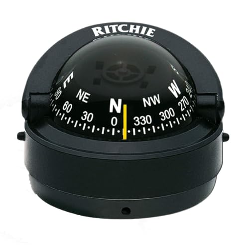 Brújula Ritchie S-53 Explorer Superficie Negra miniatura 2