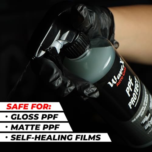 Image of Wavex PPF Protect Aftercare Spray for PPF & Vinyl Wraps - 5L | Aftercare Spray, Hydrophobic Shine, Dust Remover, Streak-Free Finish, Safe on Gloss, Matte & Satin Surfaces