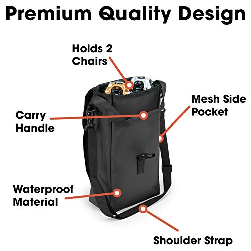 Cliq 2 Chair Bag Camping Chairs - Carry Bag Folding Chairs And Beach Chairs (1 Bag Only) #TOP1