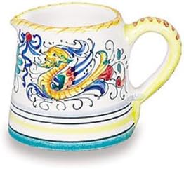 Arte D'Italia Imports Hand Painted Raffaellesco Creamer - Handmade in Deruta