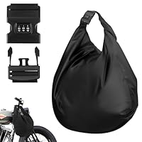 30L Große Motorrad Helmtasche mit Kombinationsschloss, Wasserdicht Fahrradhelm Helmbeutel für Motorradhelm Skihelme Fahrradhelme Reithelme Basketball Fitness, Abschließbar Helmsack