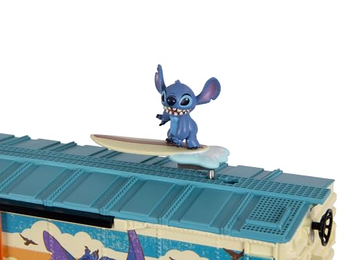 Lionel Disney Surfing Stitch Boxcar, O Gauge Model Train Car with Animated Moving Stitch Figure, Diecast Trucks, Operating Couplers, Ages 14+ by Lionel - Image 2