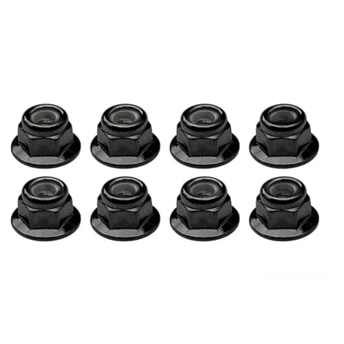 Écrou M4 bride métal anti-desserrage pour châssis RC Tamiya