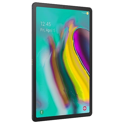 Image of SAMSUNG Galaxy Tab S5e 4G LTE (64GB, 4GB) 10.5 inch Cellular Android Tablet, All Day Battery, Snapdragon 670 (AT&T Locked, 4G LTE) SM-T727A (Black) (Renewed)