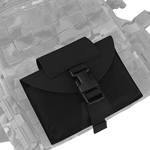 Hdlsina Tactical Belt Medical Pouch Stretchy Fabric Bag Body Compact Admin Pouch Emt First Aid Pouch Ifak Utility Pouch Trauma Kit Organizer Tourniquet Holder (Black) #TOP3