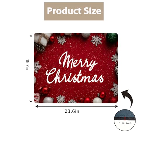 Image of Washer Dryer Top Cover Mat, Non-Slip Laundry Room Decor, Laundry Room Kitchen Appliance Decor Protector Size 23.6x19.7in