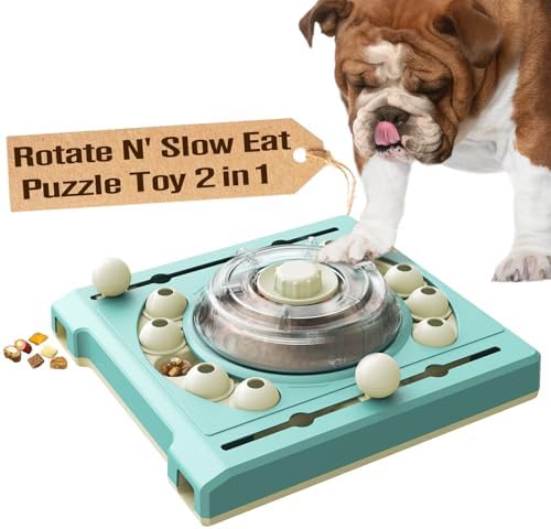 KADTC 2 Levels of Challenge Dog Puzzle Feeder Toy U.S. Brand - De...