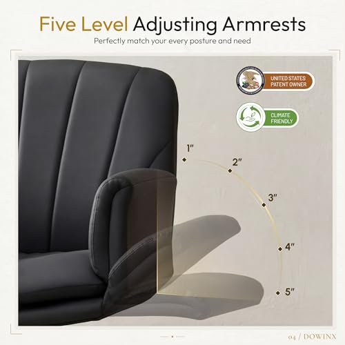 Luxury executive leather office chair