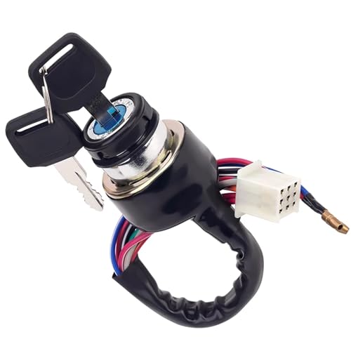 Bobina de encendido para Suzuki AX100, llaves e interruptor de moto de 125cc a 300cc 3
