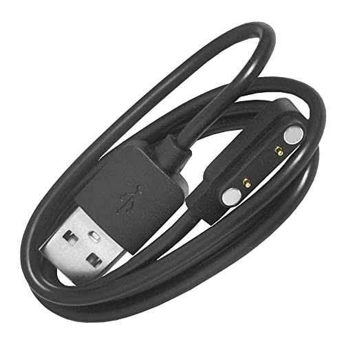OcioDual Câble de Charge Magnétique 2 Broches Espacement des Contacts Pins 7,62 mm pour Montres connectées Chargeur USB Cover