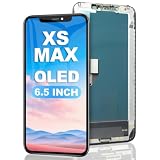 EFAITHFIX Schermo di ricambio OLED per iPhone XS MAX da 6,5 pollici, display FHD Digitizer 3D Touch Screen Frame Assembly per (modello A1921, A2101, A2102, A2103, A2104) con adesivo impermeabile