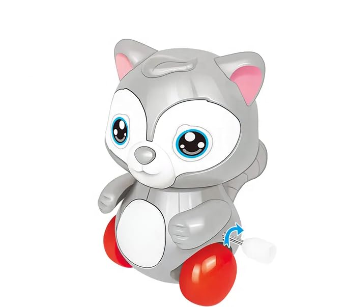 Key Operated Squirrel Toy Jumping Full Funny for Kids Girls Boys Birthday Return Gift Christmas Present (Color Sent As Per Stock) (Pack of 1)-image-7