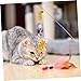 BESPORTBLE Household Funny Cat Teaser Stick Interactive Kitten Plaything for Indoor Cats Lightweight Scratch-Resistant Toy to and Encourage