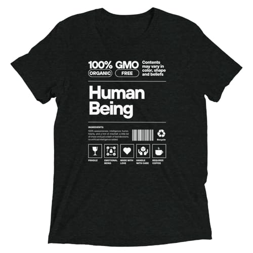 100% Human Being Organic Short Sleeve t-Shirt
