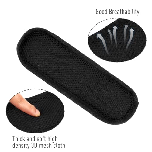 2 pcs Soft Shoulder Strap Pad Removable Backpack Strap Pads Breathable Fastener Cushions for Bag Backpack Satchel3