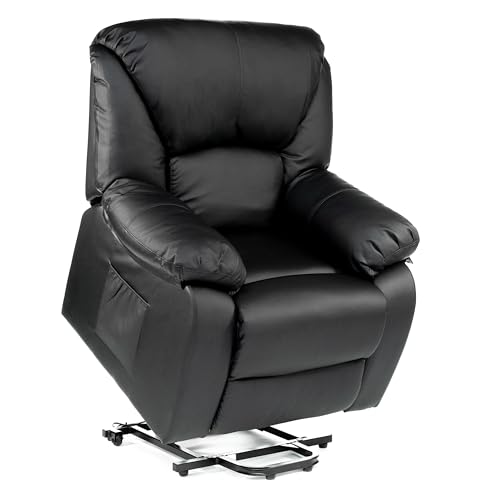 COMFORT: Goditi un riposo eccellente con la poltrona reclinabile ECODE, realizzata in pelle PU di alta qualità per un relax assoluto. Dimentica le poltrone scomode e goditi la morbidezza del sedile e dello schienale. Con un design elegante, è la poltrona perfetta per ogni casa.