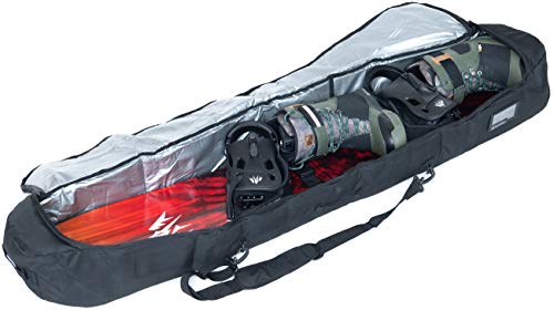 Element Equipment Deluxe Padded Snowboard Bag - Premium High End Travel Bag Black Ripstop 165 #TOP3