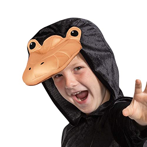 Disfraz Niffler para niños con capucha y cola miniatura 3