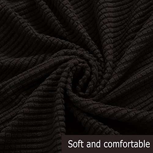 Housse de canapé jacquard extensible 2 places verte et antidérapante