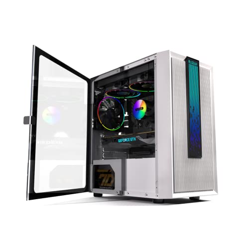 Image of PCCOOLER PLATINUW LM200 MESH RGB LED Front Panel Case