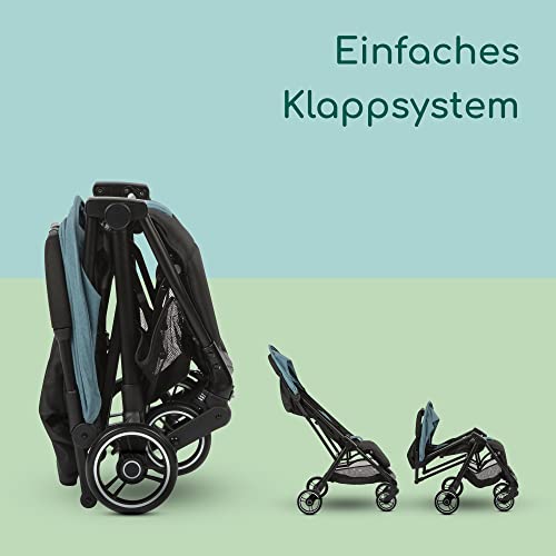 Bebeconfort Bonny Kinderwagen, Babywagen, Leichter Kinderwagen, von Geburt bis ca. 4 Jahre, 0 - 22 kg (Blue Chic)