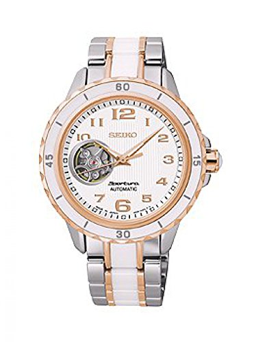 [ZCR[]Seiko rv Sportura Automatic Stainless Steel TwoTone watch SSA880 fB[X [sAi]