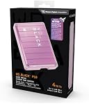 WD_Noir 4TB rose P10 Disque dur externe portable de jeu HDD, Fonctionne avec PlayStation, Xbox, & PC - WDBZ7D0040BPK-WESN