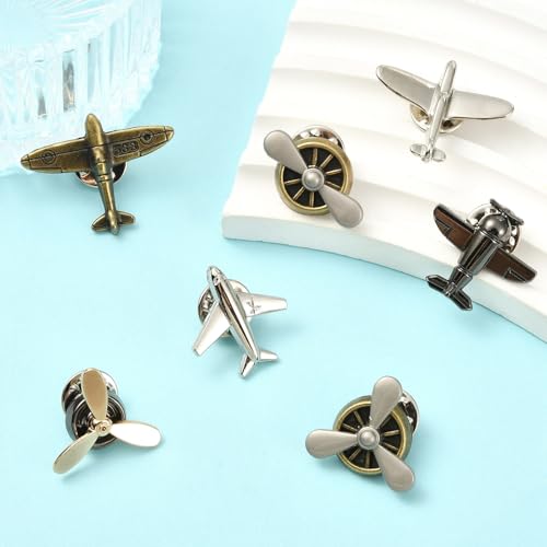 Broches de solapa de avión Airssory para regalar a entusiastas 7