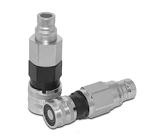 Adapter Set Flat Face Coupler ISO 16028 that converts 1/2 body to 3/4 body (TL117)