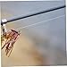 Anneome 100pcs Fishing Leader Wires Bite-Resistant Line Lures Minnows Wire Professional Fishing Tackle for