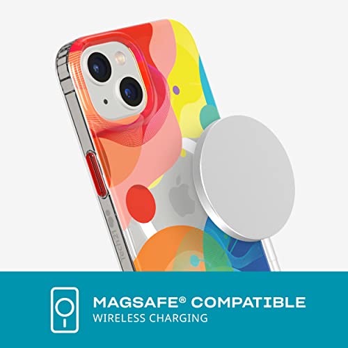 Coque iPhone 14 compatible MagSafe tech21 Evo Art solide - 3