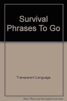 Paperback Survival Phrases to Go! Book