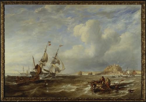 Affiche Toile la Ton Brigantine par Johncarmichael portrait d'art de qualité 60x90cm