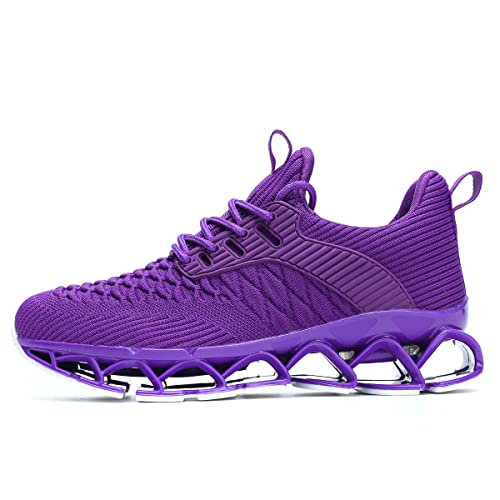 Image of Wrezatro Women's Slip on Walking Running Shoes Blade Tennis Casual Fashion Sneakers Comfort Non Slip Work Sport Athletic Trainer