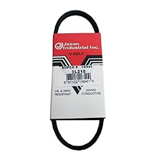 Jason Industrial 3L210 FHP - Fractional Horsepower V-Belt, 3/8" Top Width, 7/32" Thick, 21" Length