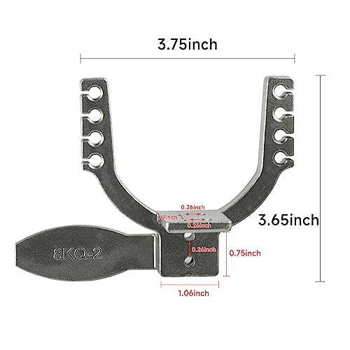 JTXCHMJDF Hunting Slingshot Rifle Slingshot Release Device DIY Five Piece Set Bow Gun High Velocity Catapult Powerful Spring Compound Accessories