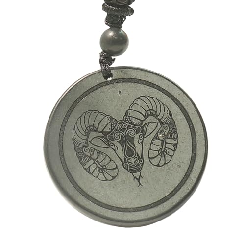 Protection des signes du zodiaque avec l'amulette en shungite naturelle et cristaux de soin